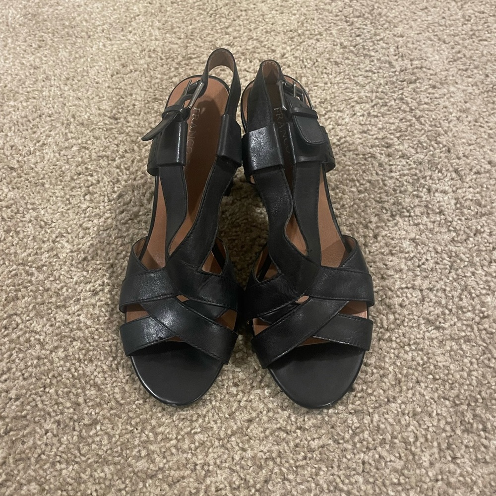 Black Franco Sarto Heels